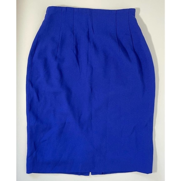 Liz Claiborne Slim Fit Midi Skirt Sz 4 Petite - Picture 1 of 6
